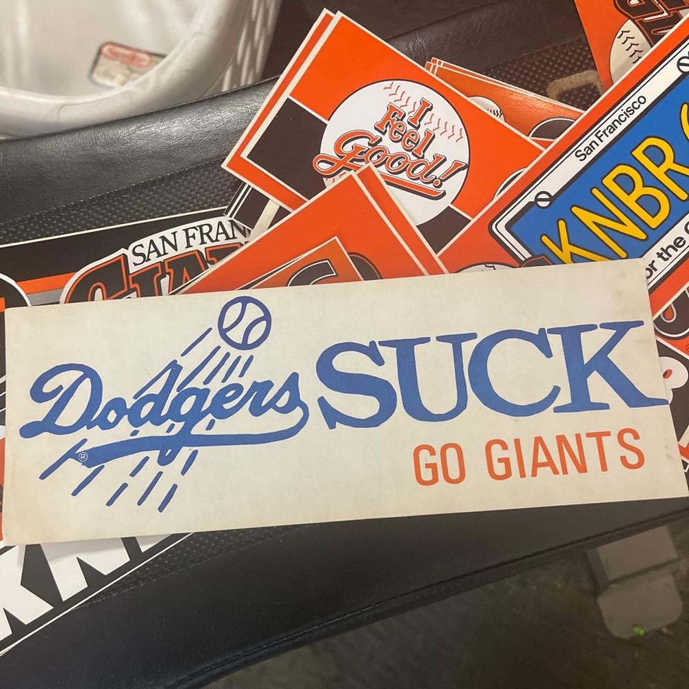 Lot of Giants stickers